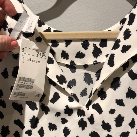 H&M Speckled Layered Top - Picture 3 of 3